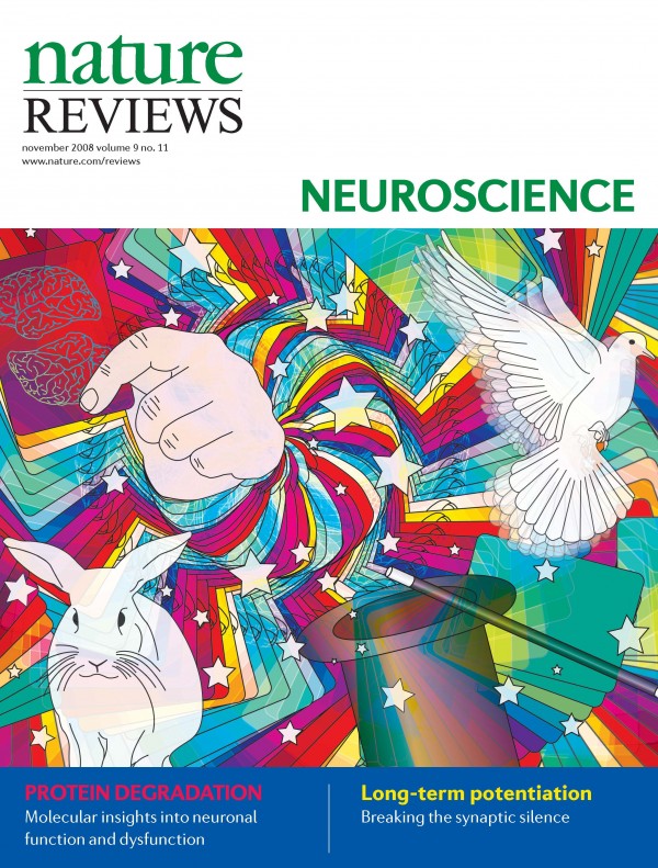 Martinez-Conde Lab's research featured on the Cover of Nature Reviews Neuroscience