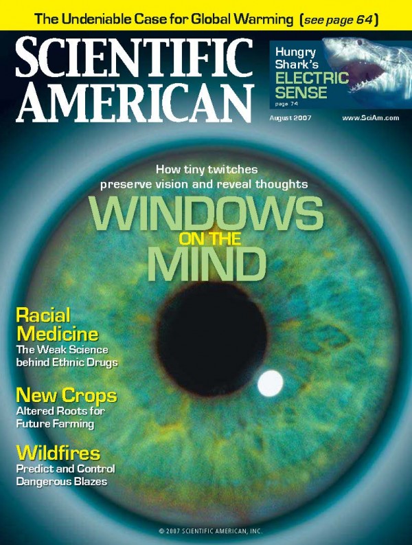 Martinez-Conde Lab's research featured on the Cover of Scientific American